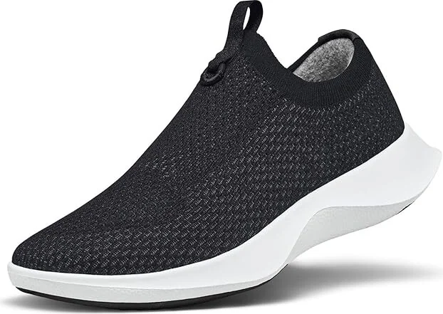 Allbirds Tree Dasher Relay Men's Shoes Natural Black (Blizzard) : 11 D - Medium, Synthetic