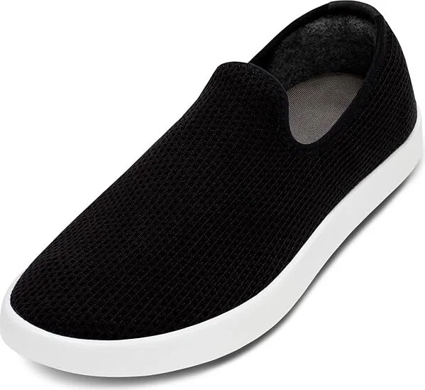 Allbirds Tree Lounger Men's Shoes Natural Black (Blizzard) : 13 D - Medium - Image 3