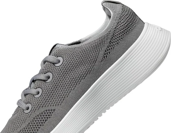 Allbirds Tree Runner Go Men's Shoes Medium Grey (Blizzard) : 9 D - Medium - Image 4