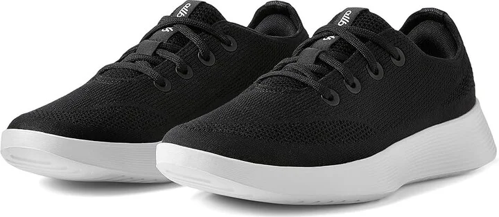 Allbirds Tree Runner Go Women's Shoes Natural Black (Blizzard) : 8.5 B - Medium