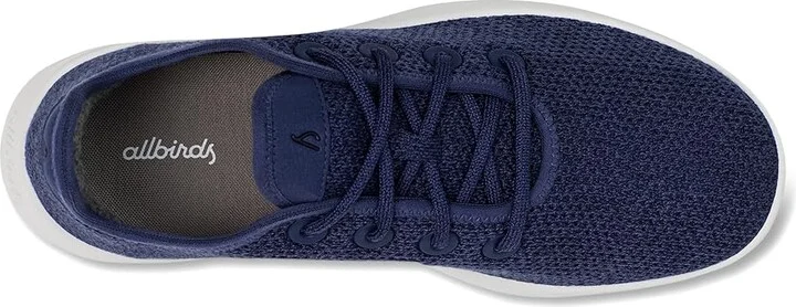 Allbirds Tree Runner Men's Shoes Hazy Indigo (Blizzard) : 14 D - Medium, Synthetic - Image 2