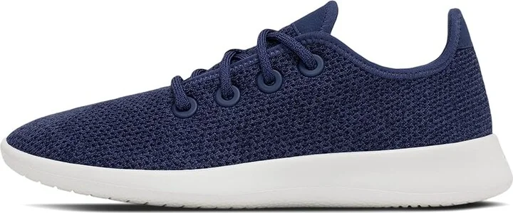 Allbirds Tree Runner Men's Shoes Hazy Indigo (Blizzard) : 14 D - Medium, Synthetic - Image 4