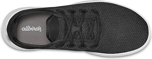 Allbirds Tree Runner Men's Shoes Jet Black (White) : 9 D - Medium, Synthetic - Image 2
