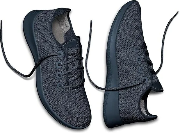 Allbirds Tree Runner Men's Shoes Navy Night (Dark Navy) : 9 D - Medium, Synthetic - Image 4