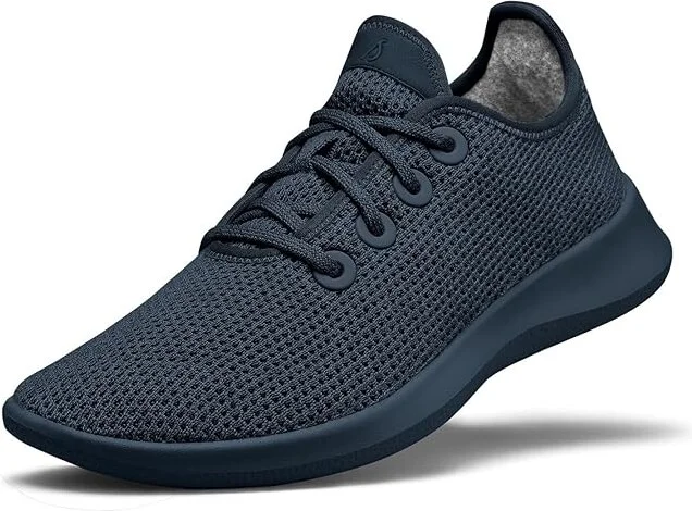 Allbirds Tree Runner Men's Shoes Navy Night (Dark Navy) : 9 D - Medium, Synthetic