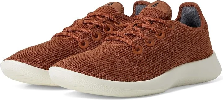 Allbirds Tree Runner Men's Shoes Rustic Orange (Twilight White) : 8 D - Medium, Synthetic