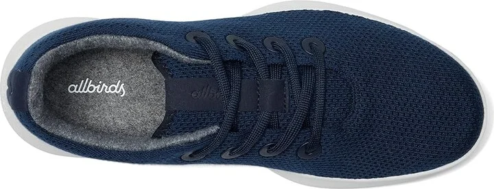 Allbirds Tree Runner NZ Men's Slip on Shoes Dark Navy (Blizzard) : 11 D - Medium, Synthetic - Image 2