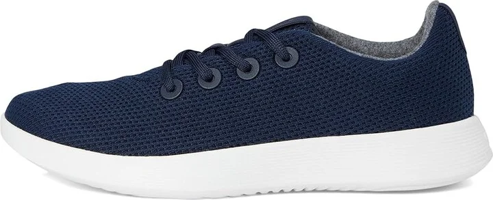 Allbirds Tree Runner NZ Men's Slip on Shoes Dark Navy (Blizzard) : 11 D - Medium, Synthetic - Image 6