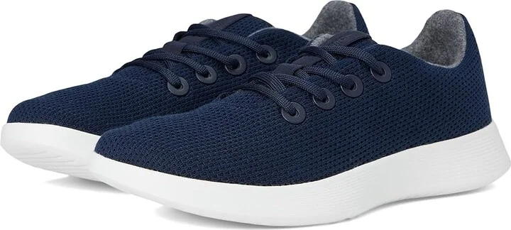 Allbirds Tree Runner NZ Men's Slip on Shoes Dark Navy (Blizzard) : 11 D - Medium, Synthetic