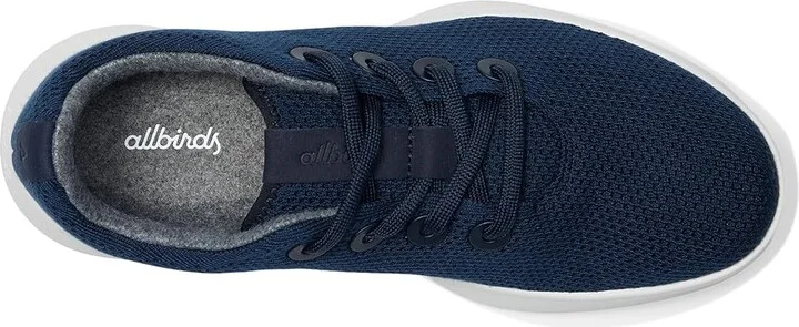Allbirds Tree Runner NZ Women's Snow Shoes Dark Navy (Blizzard) : 11 B - Medium, Synthetic - Image 2