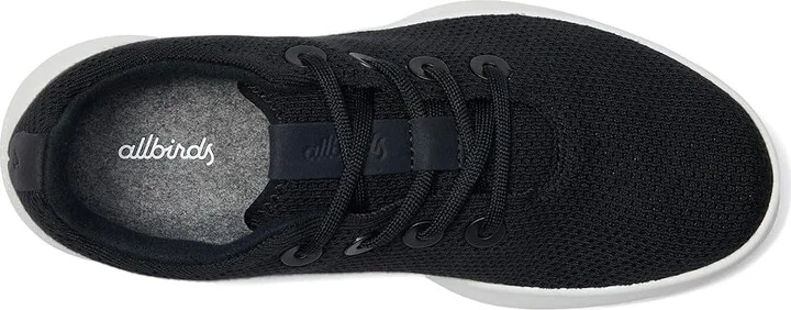 Allbirds Tree Runner NZ Women's Snow Shoes Natural Black (Blizzard) : 6.5 B - Medium, Synthetic - Image 2