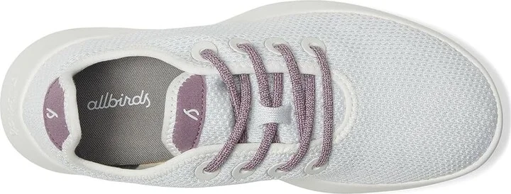 Allbirds Tree Runner Women's Shoes Blizzard, Hanami Plum (Blizzard) : 5 B - Medium, Synthetic - Image 2