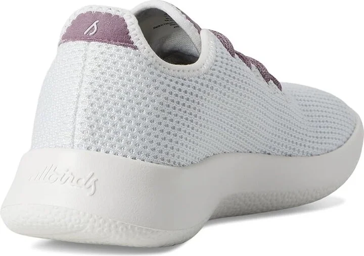 Allbirds Tree Runner Women's Shoes Blizzard, Hanami Plum (Blizzard) : 5 B - Medium, Synthetic - Image 4