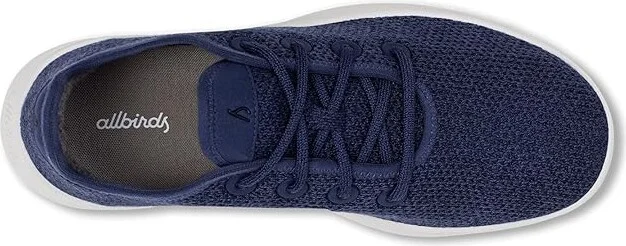 Allbirds Tree Runner Women's Shoes Hazy Indigo (Blizzard) : 8 B - Medium, Synthetic - Image 2