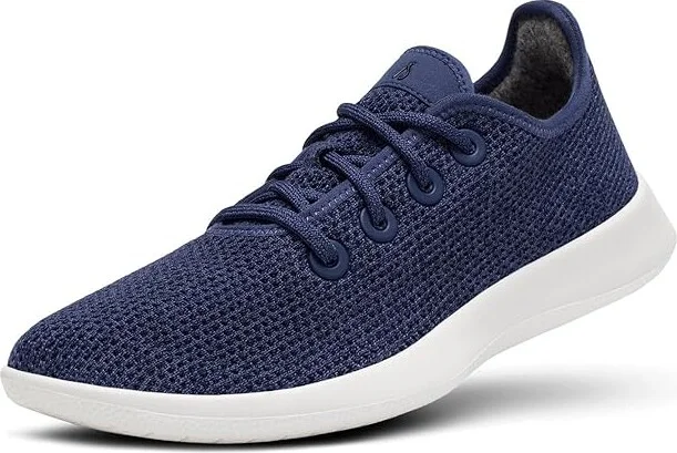 Allbirds Tree Runner Women's Shoes Hazy Indigo (Blizzard) : 8 B - Medium, Synthetic - Image 4