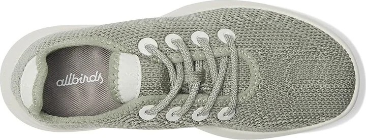 Allbirds Tree Runner Women's Shoes Hazy Pine (Natural White) : 5 B - Medium, Synthetic - Image 2