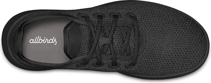 Allbirds Tree Runner Women's Shoes Jet Black (Black) : 6 B - Medium, Synthetic - Image 2