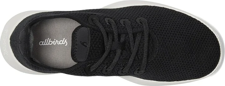 Allbirds Tree Runner Women's Shoes Jet Black (White) : 7 B - Medium, Synthetic - Image 2