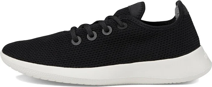 Allbirds Tree Runner Women's Shoes Jet Black (White) : 7 B - Medium, Synthetic - Image 6