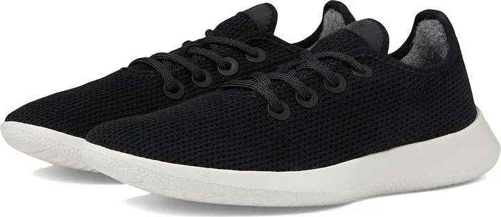 Allbirds Tree Runner Women's Shoes Jet Black (White) : 7 B - Medium, Synthetic