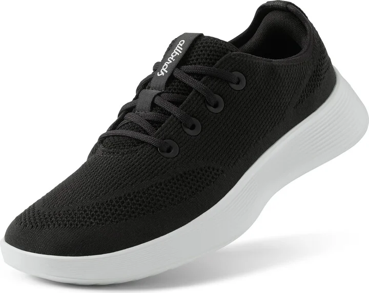 Allbirds Women's Tree Runner Go Everyday Sneakers - Natural Black (Blizzard Sole) - 11 Medium