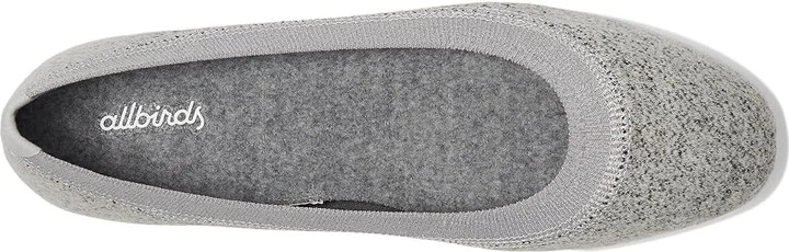 Allbirds Wool Breezer Women's Flat Shoes Dapple Grey (Light Grey) : 6.5 B - Medium - Image 2