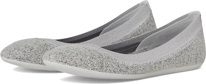 Allbirds Wool Breezer Women's Flat Shoes Dapple Grey (Light Grey) : 6.5 B - Medium