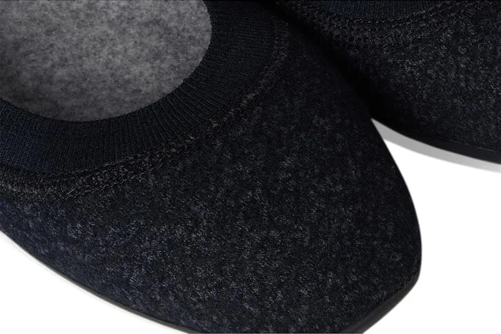 Allbirds Wool Breezer Women's Flat Shoes Natural Black (Natural Black) : 5 B - Medium - Image 7