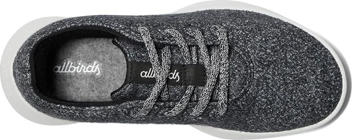 Allbirds Wool Runner 2 Women's Shoes Dark Grey (Light Grey) : 7.5 B - Medium - Image 2