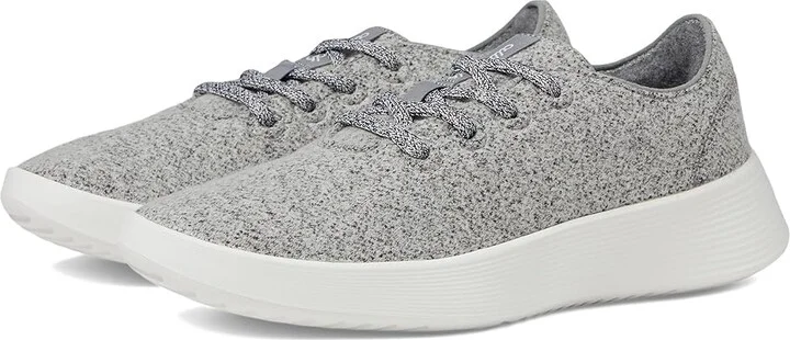 Allbirds Wool Runner 2 Women's Shoes Medium Grey (Blizzard) : 5 B - Medium