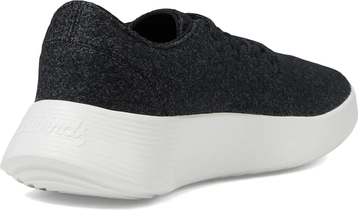 Allbirds Wool Runner 2 Women's Shoes Natural Black (Blizzard) : 7.5 B - Medium - Image 4