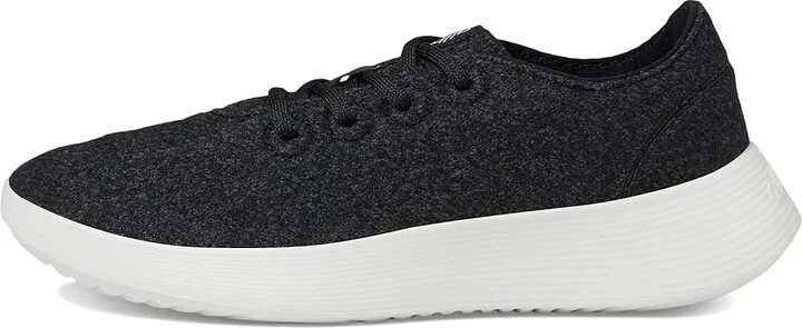 Allbirds Wool Runner 2 Women's Shoes Natural Black (Blizzard) : 7.5 B - Medium - Image 6