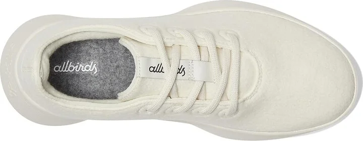 Allbirds Wool Runner 2 Women's Shoes Natural White (Natural White) : 5.5 B - Medium - Image 2