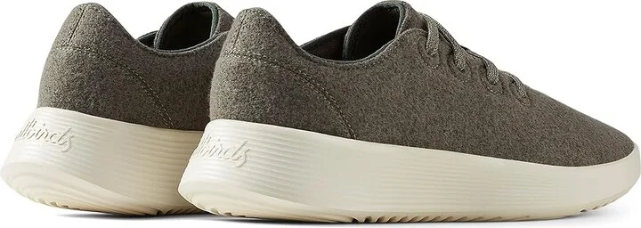 Allbirds Wool Runner 2 Women's Shoes Rugged Green (Stony Cream) : 6 B - Medium - Image 4