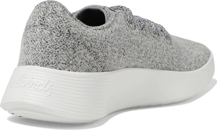 Allbirds Wool Runner Go Men's Shoes Medium Grey (Blizzard) : 12 D - Medium - Image 4