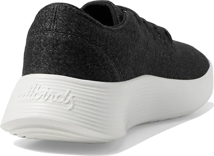 Allbirds Wool Runner Go Men's Shoes Natural Black (Blizzard) : 9.5 D - Medium - Image 4