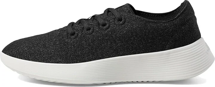 Allbirds Wool Runner Go Men's Shoes Natural Black (Blizzard) : 9.5 D - Medium - Image 6