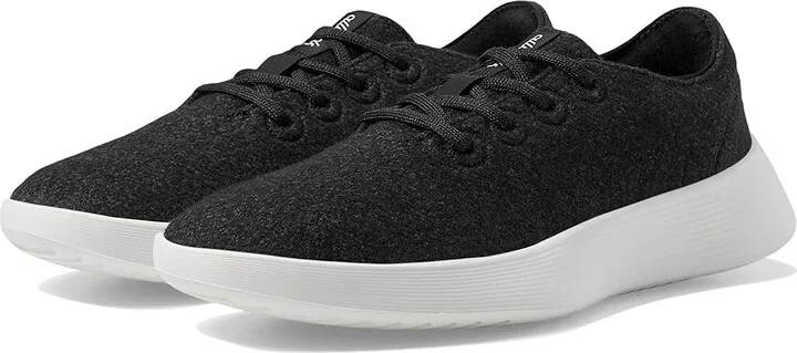 Allbirds Wool Runner Go Men's Shoes Natural Black (Blizzard) : 9.5 D - Medium