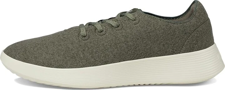 Allbirds Wool Runner Go Men's Shoes Rugged Green (Stony Cream) : 11.5 D - Medium - Image 6