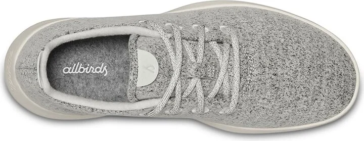 Allbirds Wool Runner Men's Shoes Dapple Grey (Cream) : 10 D - Medium - Image 2