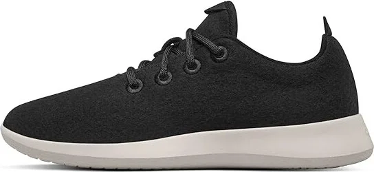 Allbirds Wool Runner Men's Shoes True Black (Cream) : 9 D - Medium - Image 4