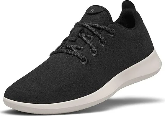 Allbirds Wool Runner Men's Shoes True Black (Cream) : 9 D - Medium
