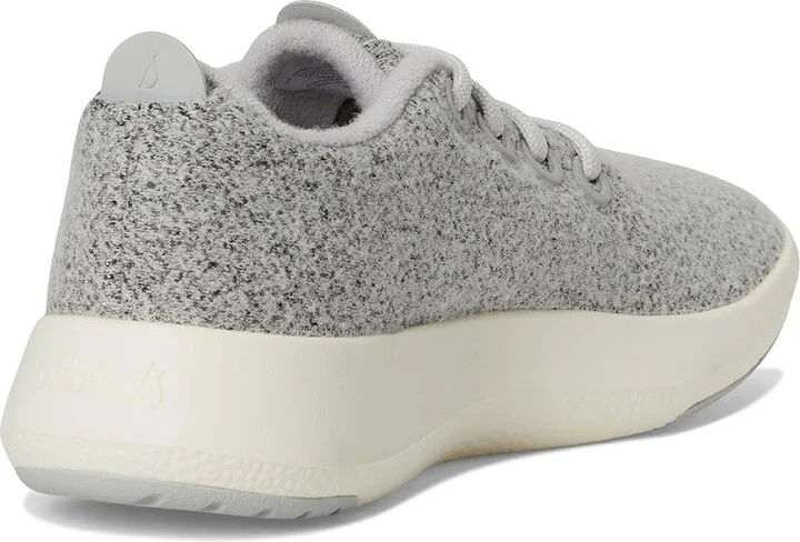 Allbirds Wool Runner Mizzle Women's Shoes Light Grey (Natural White) : 5 B - Medium - Image 4