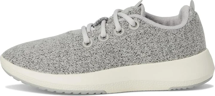 Allbirds Wool Runner Mizzle Women's Shoes Light Grey (Natural White) : 5 B - Medium - Image 6