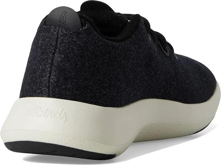 Allbirds Wool Runner Mizzle Women's Shoes Natural Black (Natural White) : 6 B - Medium - Image 4