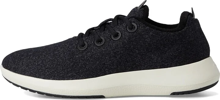 Allbirds Wool Runner Mizzle Women's Shoes Natural Black (Natural White) : 6 B - Medium - Image 6