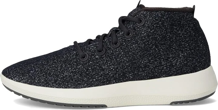 Allbirds Wool Runner-up Mizzle Men's Shoes Dark Grey (Natural White) : 12 D - Medium, Lace/Vinyl/Wool - Image 6