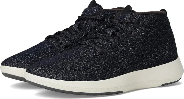 Allbirds Wool Runner-up Mizzle Men's Shoes Dark Grey (Natural White) : 12 D - Medium, Lace/Vinyl/Wool
