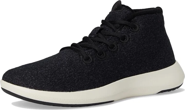 Allbirds Wool Runner-up Mizzle Men's Shoes Nat Black (Natural White) : 8 D - Medium, Lace/Vinyl/Wool - Image 5