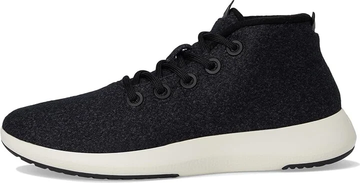 Allbirds Wool Runner-up Mizzle Men's Shoes Nat Black (Natural White) : 8 D - Medium, Lace/Vinyl/Wool - Image 6